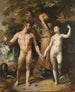 La chute de l'homme - Cornelis Cornelisz van Haarlem — näkymä teoksesta