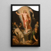 Ylösnousemus Kristuksesta - Cornelis Cornelisz van Haarlem — kehystetty taideteos seinällä
