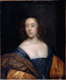 Portrait d'une dame en bleu - Cornelis Jonson van Ceulen — näkymä teoksesta
