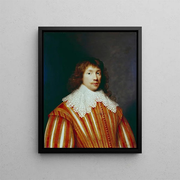 William Fitzwilliam, toinen Lord Fitzwilliam de Liffer - Cornelis Jonson van Ceulen — kehystetty taideteos seinällä