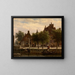 Vue du port de Hasselt, Overijssel - Cornelis Springer — kehystetty taideteos seinällä