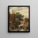 Rue d'Enkhuizen - Cornelis Springer — kehystetty taideteos seinällä