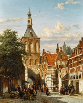 Cornelis Springer - The Binnenpoort Culemborg.webp