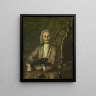 Cornelis Wever - Portrait of Jan Maurits Quinkhard Painter.webp