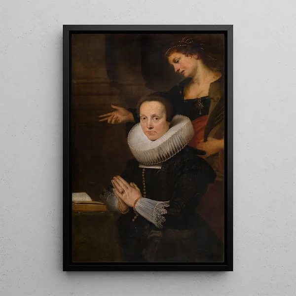 Cornelis de Vos - Barbara Kegeleers and Saint Barbara.webp