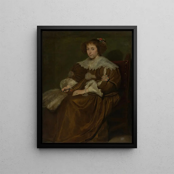 Cornelis de Vos - Portrait of a Young Woman.webp