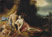Väriä ja Adonista - Cornelis van Haarlem — näkymä teoksesta