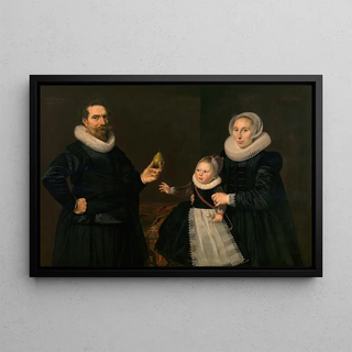 Cornelis van der Voort - Portrait of a Family.webp
