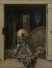 Trompe-l'œil d'une armoire ouverte avec des vases précieux - Cornelius Norbertus Gijsbrechts — näkymä teoksesta