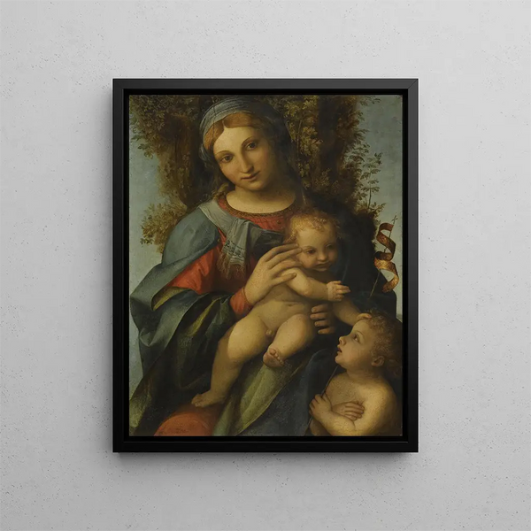 Correggio - Madonna and Child with the Infant Saint John the Baptist.webp