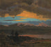 Auringonlasku Hudsonin laaksoon, New York - Frederic Edwin Church — näkymä teoksesta