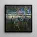 Pariskunta hevosen selässä - Wassily Kandinsky — kehystetty taideteos seinällä