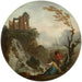 Kalastajapari - Charles-François Lacroix — näkymä teoksesta