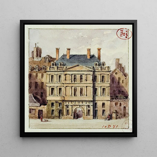 Cour de la Sainte Chapelle - Auguste-Sébastien Bénard