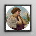Sydän huulillaan ja sielu silmissään - John William Godward — teoksen seinäesittely