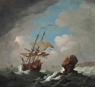 Courant à travers des eaux périlleuses - Peter Monamy