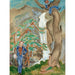Maalauksen jäljennös Courtiser - Nils Dardel
