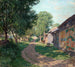Kesäauringonlasku - Willard Leroy Metcalf — näkymä teoksesta