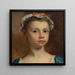 Croquis d'une jeune fille - Joseph Highmore — kehystetty taideteos seinällä
