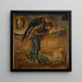Cupidon löytämässä Psychen nukkuvan lähteen äärellä - Sir Edward Coley Burne-Jones — kehystetty taideteos seinällä