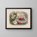 Meissä meillä on luottamus Jumalaan - Currier & Ives — kehystetty taideteos seinällä