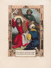 Jeesus painaa kasvonsa pyyhkeeseen - Currier & Ives — näkymä teoksesta