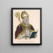 Saint Patrick - Currier Ives — kehystetty taideteos seinällä