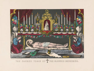 Currier  Ives - The sacred tomb of the blessed redeemer.webp