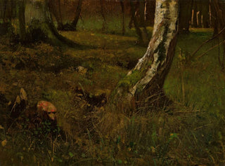 koivun runko - Curt Agthe — näkymä teoksesta