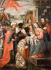 Adoration des Mages - École de Cusco — näkymä teoksesta
