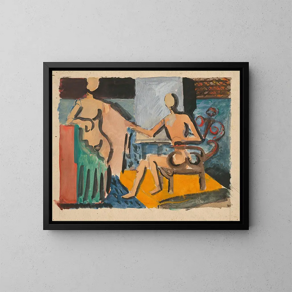 Atelier - Cyprian Majernik — kehystetty taideteos seinällä