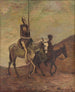 Don Quijote ja Sancho Panza - Cyprian Majernik — näkymä teoksesta