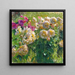 Dahlias - Carl Moll — kehystetty taideteos seinällä
