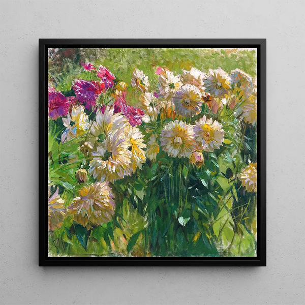 Dahlias - Carl Moll