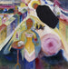 Dame à Moscou - Wassily Kandinsky — näkymä teoksesta