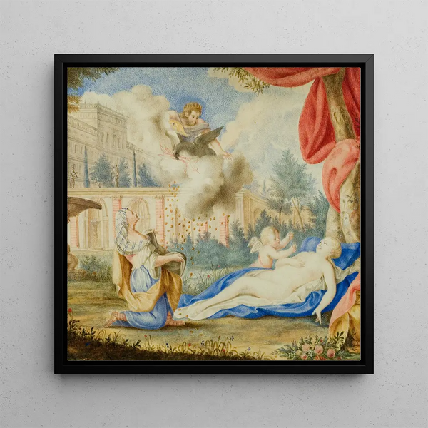 Dana et la pluie d'or - Andreas von Behn