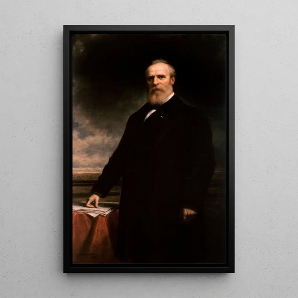 Maalauksen jäljennös Rutherford Birchard Hayes - Daniel Huntington