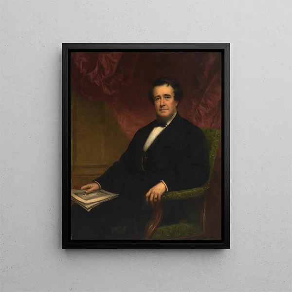 William Henry Aspinwall - Daniel Huntington — kehystetty taideteos seinällä