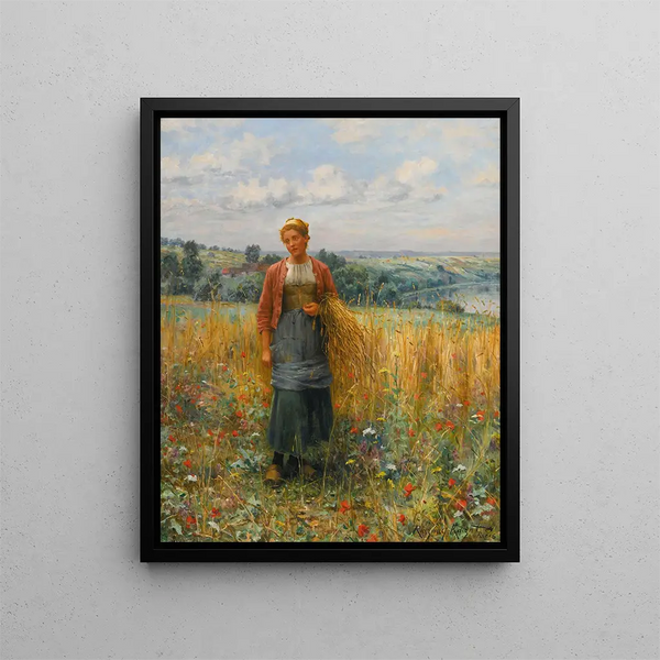 Jeannine Gleaning - Daniel Ridgway Knight — kehystetty taideteos seinällä