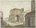 L'arc de Janus quadrifons et une partie de S Giorgio in Velabro à Rome - Daniël Dupré — näkymä teoksesta