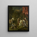 Portrait de groupe allégorique des enfants de Diederic Pietersz van Leyden van Leeuwen Bourgmestre de Leiden et Alida Paets - Daniel Mijtens le Jeune — kehystetty taideteos seinällä