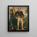 Sir William Drury de Hawstead Suffolk - Daniel van den Queborne — kehystetty taideteos seinällä