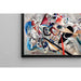 Maalauksen jäljennös Harmaassa - Wassily Kandinsky