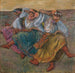 Venäläiset tanssijat - Edgar Degas — näkymä teoksesta