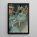 Maalauksen jäljennös Danseuse verte - Edgar Degas