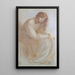 Maalauksen jäljennös Alexa Wilding - Dante Gabriel Rossetti