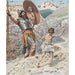 Maalauksen jäljennös David lance la pierre - James Tissot Maalaus