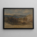 Abbaye de Bolton - David Cox — kehystetty taideteos seinällä