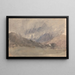 Capel Curig, Caernarvonshire, Wales - David Cox — kehystetty taideteos seinällä
