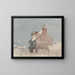 Cottage Northfleet, Kent - David Cox — kehystetty taideteos seinällä